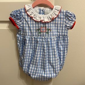 Pumpkin/fall bubble -12m perfect for thanksgiving